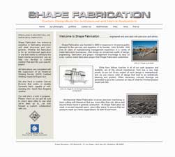 Shape Fabrication Website